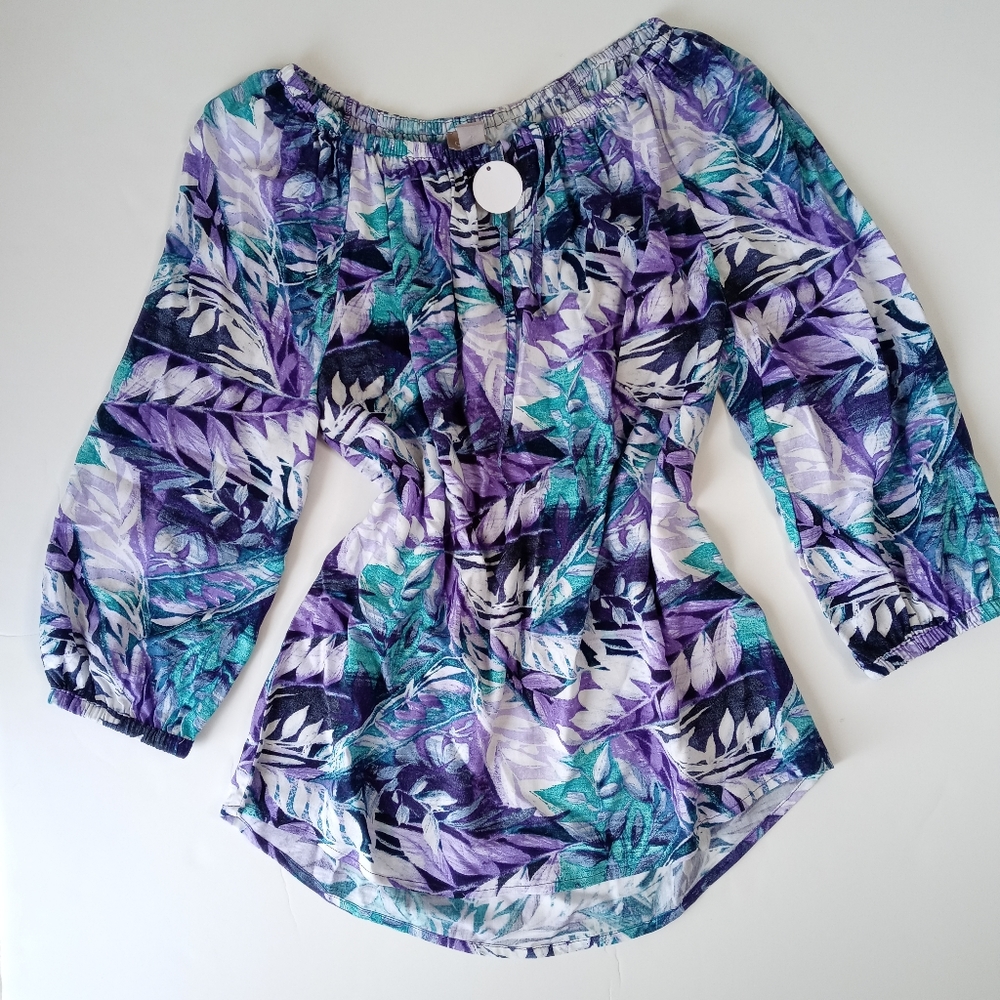 Chico's Women Off The Shoulder Top Size 0
